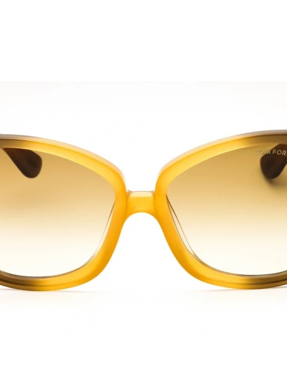 Tom Ford Light Havana/Brown Gradient 60-18-135 Sunglasses NWB $530 - Picture 7 of 8
